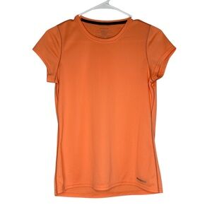 Patagonia Women’s Basic Orange V-Neck T-Shirt Size Small